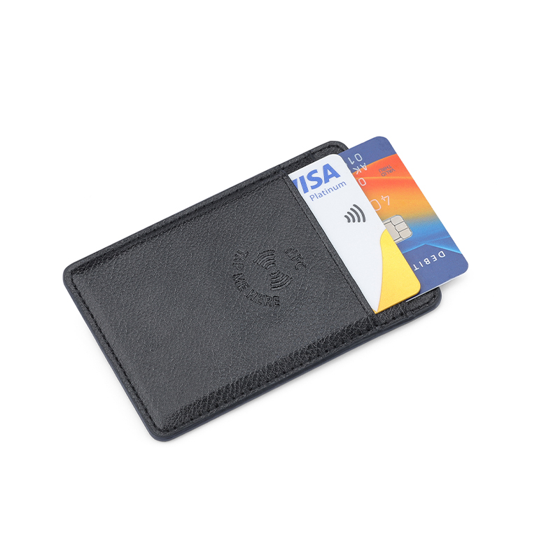 ROMA - Santhome Phone Card Holder with NFC - Black