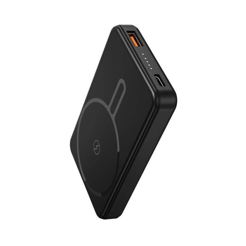 Tarrenz - Giftology 5000 mAh PowerBank with Wireless Charger - Black