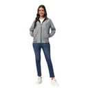 VARSITY - SANTHOME Women's Lightweight Reversible Bomber Jacket