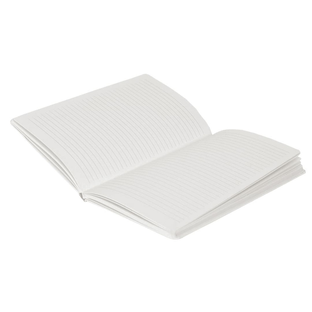 JURSI - Giftology A5 PU Notebook with Pen Loop - White