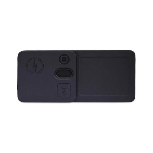 AVRON - Giftology 3-in-1 Magnetic Wireless Charger Desk Tray - Black