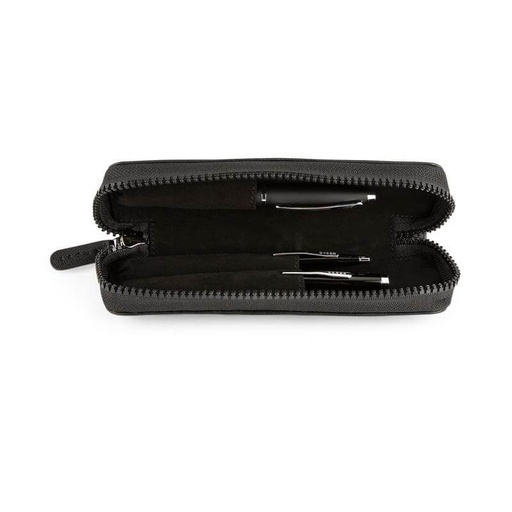 CROSS Leather Pen Case - Black