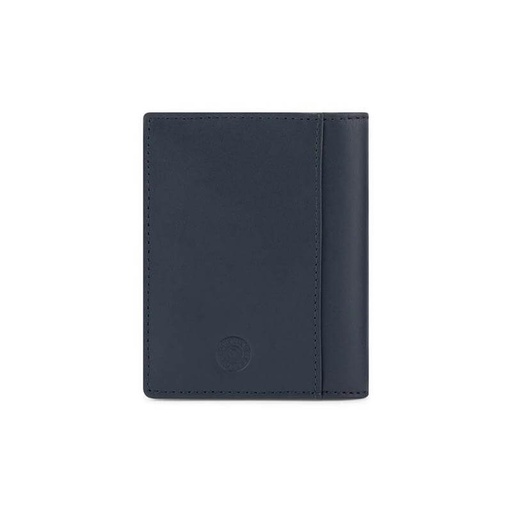 CROSS Soft Grain Leather Business Card Case - Navy Blue
