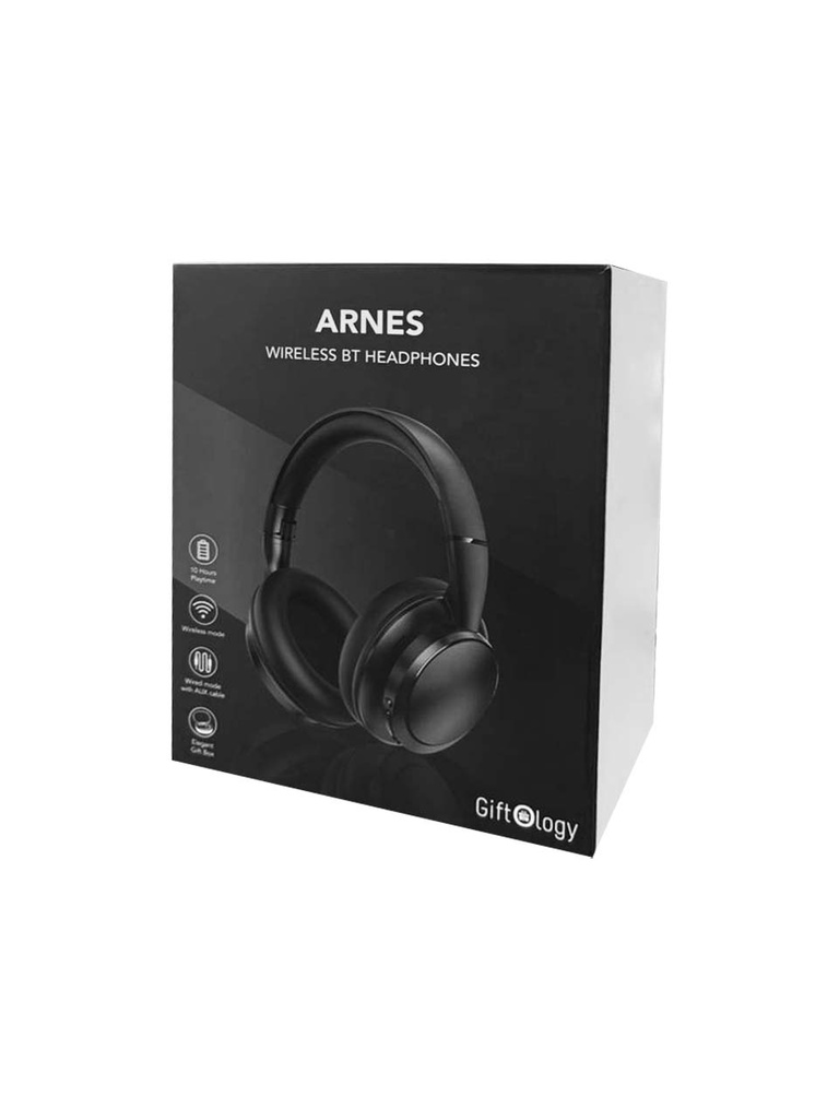ARNES - Giftology Bluetooth Headphones with Carry Case