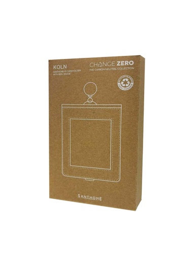 KOLN - Santhome ID Cardholder with Reel Badge - Black