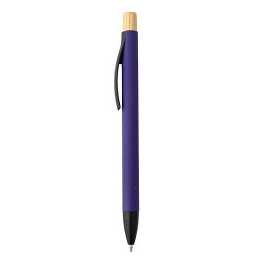 BOLT - Aluminium Push Action Ballpen - Purple