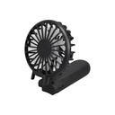 ROTO - Rechargeable Foldable Handheld Fan - Black 