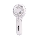 ROTO - Rechargeable Handheld Fan with Foldable Desk Stand - White 