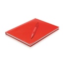 XD A5 Hard Cover Notebook With Pen - Red