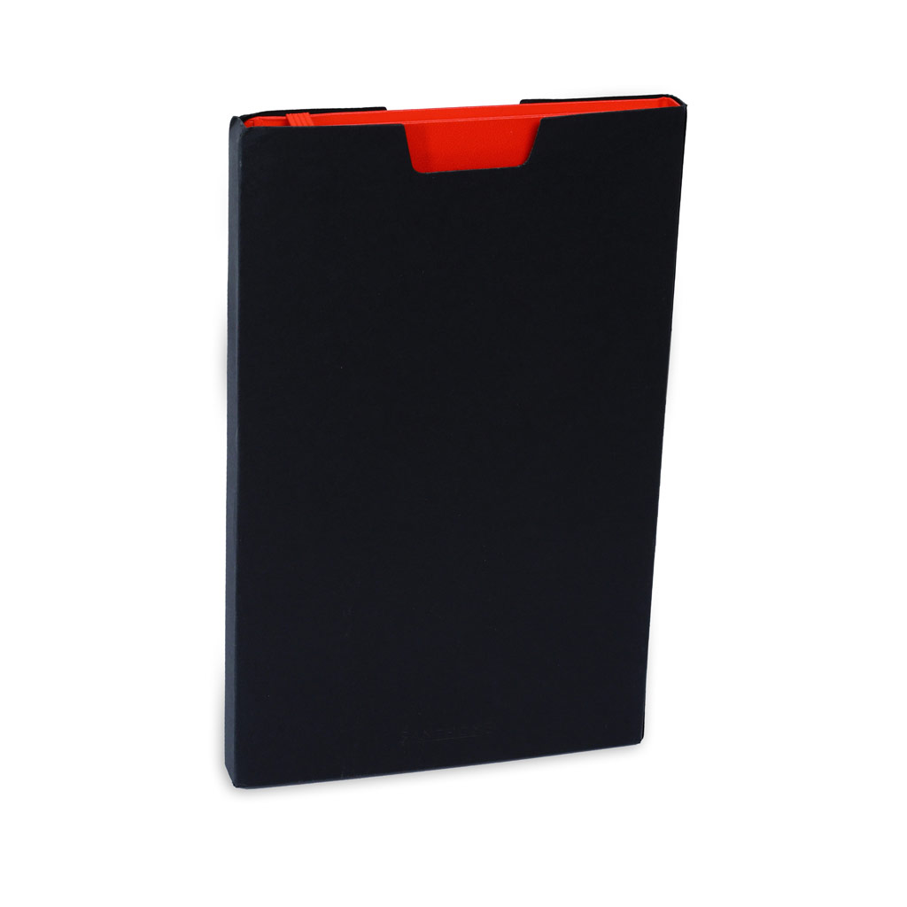 BUKH - SANTHOME A5 Hardcover Ruled Notebook Red