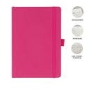 JURSI - Giftology A5 PU Notebook with Pen Loop - Pink