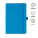 [NBGL 5247] JURSI - Giftology A5 PU Notebook with Pen Loop - Ocean Blue