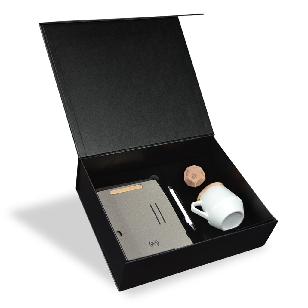Mindful Productivity Gift Set - White / Grey