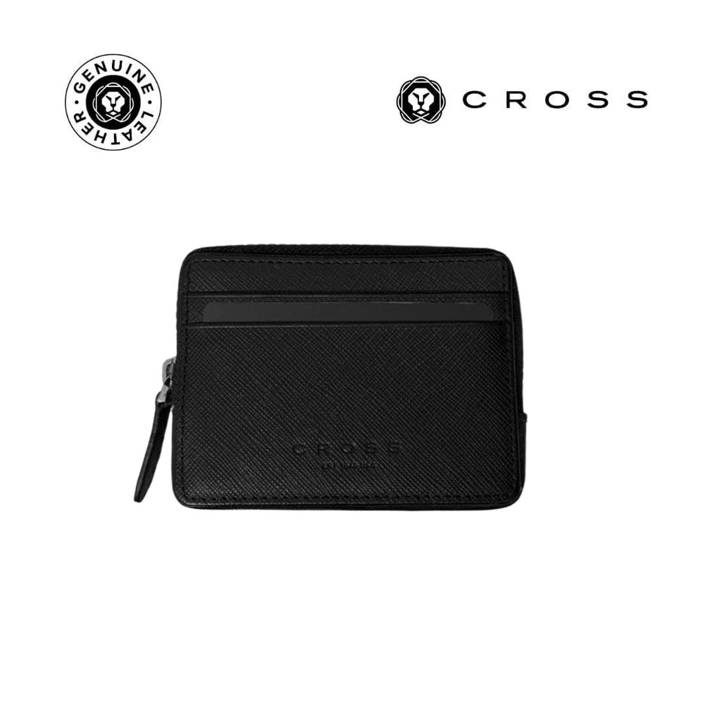 CROSS Leather Ladies Wallet - Black