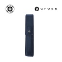 [LACR 2048] CROSS Leather Single Pen Case with Flap - Navy Blue