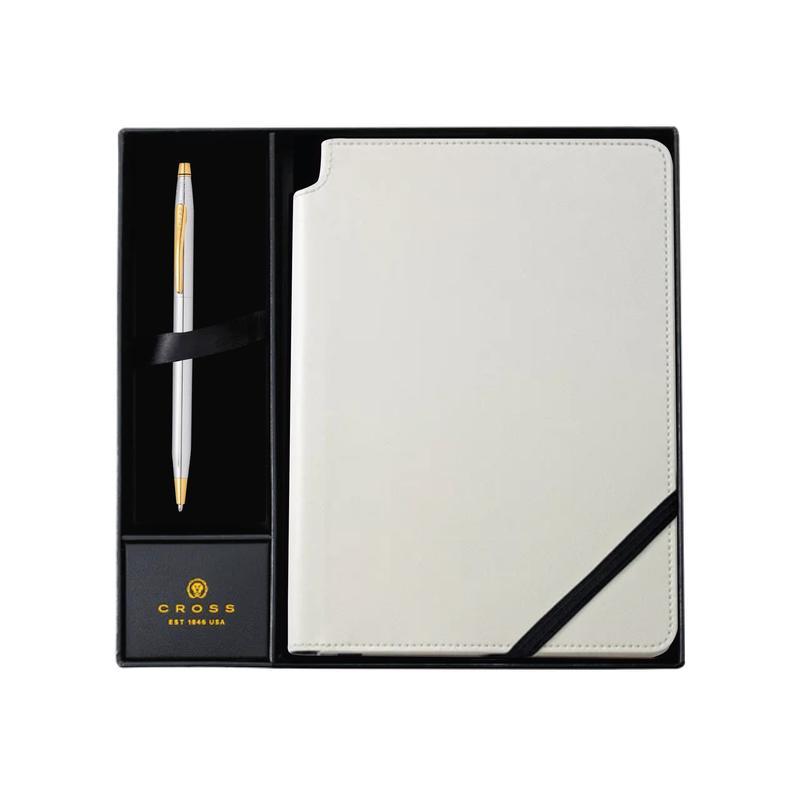 Cross Classic Century® Medalist® Ballpoint Pen with Classic White Journal Gift Set