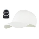 [HWSN 7129] PEAK - Santhome® DryNCool® Advanced Seamless 6-Panel Cap - White