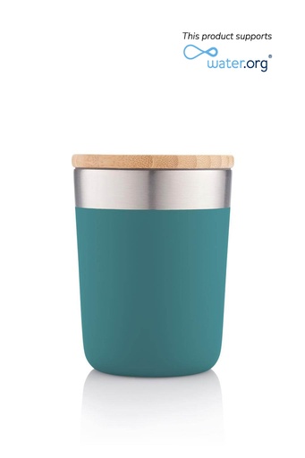 [DWHL 3223] R-LAREN - CHANGE Collection Recycled Insulated Mug - Aqua Green