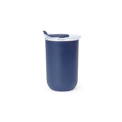 [DWGL 3245] NIMI - Giftology Double Wall Travel Mug 300ml - Navy Blue