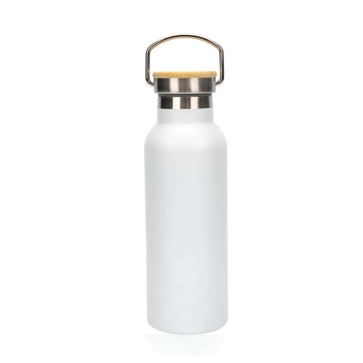 [DWGL 3270] ALMERIA - Giftology Double Wall Stainless Steel Bottle 500ml - White