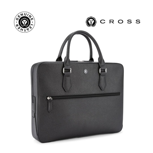 [MBCR 2231] Cross Luxury Leather Briefcase - Black